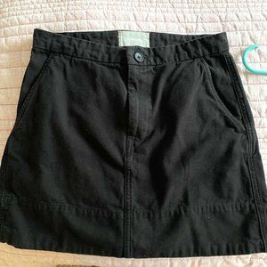 Everlane Black Mini Skirt